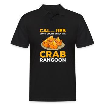 Crabe Rangoon Asie Nourriture - Polo Homme - noir - Devant - Kai (181cm)