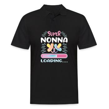 Nonna 2024 Chargement Mamie 2024 - Polo Homme - noir - Devant - Kai (181cm)