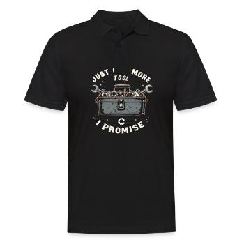 Juste un de plus que je promets aux artisans - Polo Homme - noir - Devant - Kai (181cm)