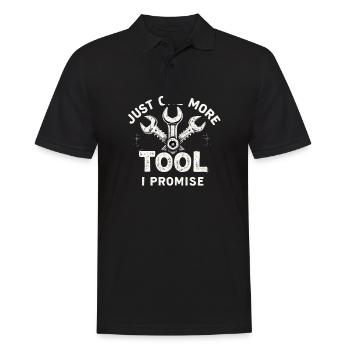 Juste un de plus que je promets aux artisans - Polo Homme - noir - Devant - Kai (181cm)