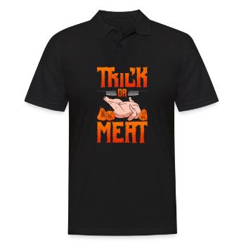 Halloween Butcher Halloween Butcher - Men's Polo Shirt - black - Front - Kai (181cm)