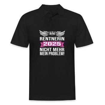 Rente 2025 Retraité 2025 Rente 2025 - Polo Homme - noir - Devant - Kai (181cm)