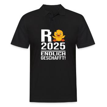 Rente 2025 Retraité 2025 Rente 2025 - Polo Homme - noir - Devant - Kai (181cm)