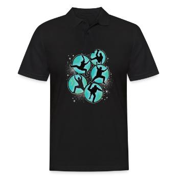 Breakdance Kids pour les Breakdancers de danse - Polo Homme - noir - Devant - Kai (181cm)