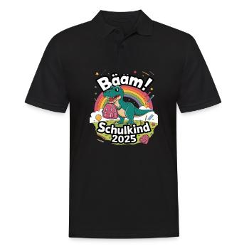 Écolier 2025 Inscription à l’école Retour à l’école - Polo Homme - noir - Devant - Kai (181cm)