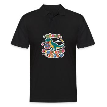 Écolier 2025 Inscription à l’école Retour à l’école - Polo Homme - noir - Devant - Kai (181cm)
