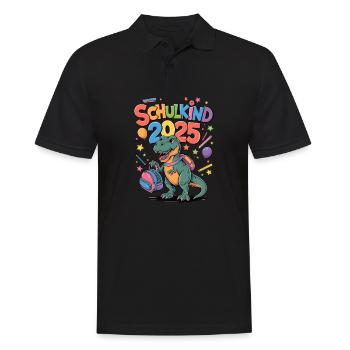 Écolier 2025 Inscription à l’école Retour à l’école - Polo Homme - noir - Devant - Kai (181cm)