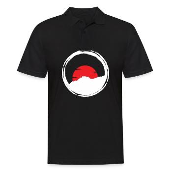 escalade, bloc, escalade, montagne, alpinisme - Polo Homme - noir - Devant - Kai (181cm)