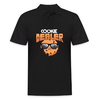 Cookie Dealer Girl Scout Troop Leader Cookie Mom - Männer Poloshirt - Schwarz - Vorne - Kai (181cm)