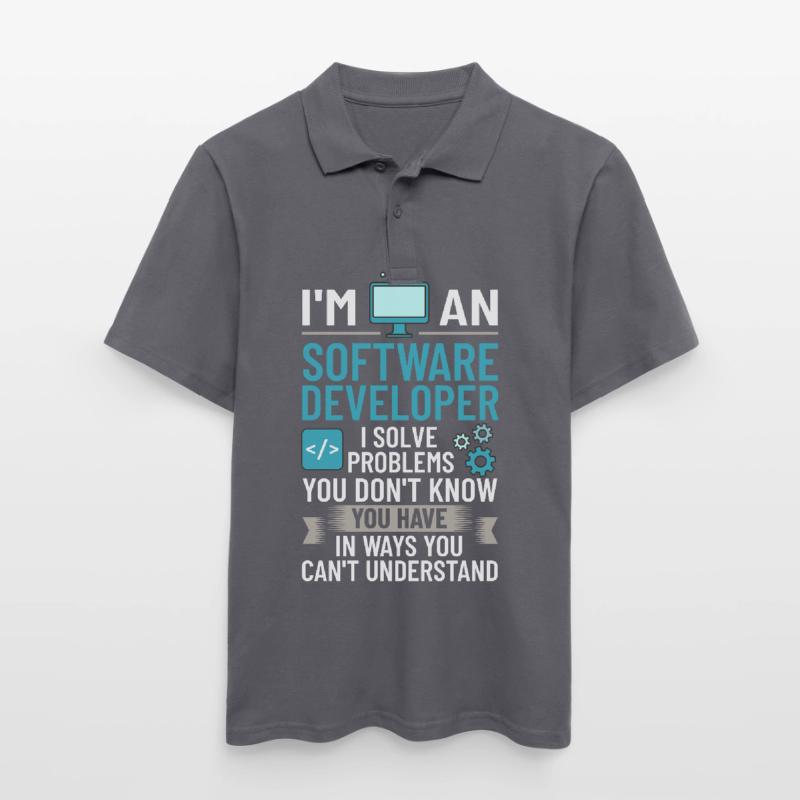 Software Development Software Developer Developer Men's Polo Shirt