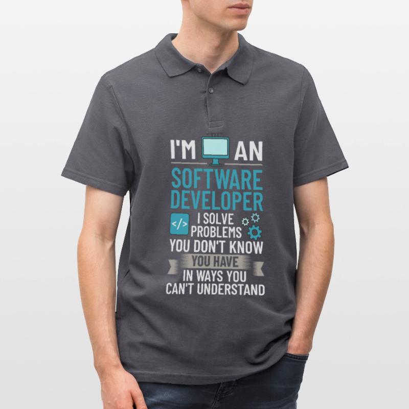 Software Development Software Developer Developer Men's Polo Shirt