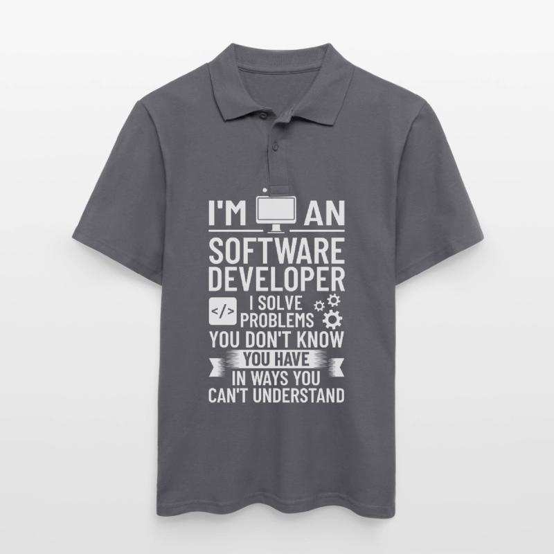 Software Development Software Developer Developer Men's Polo Shirt