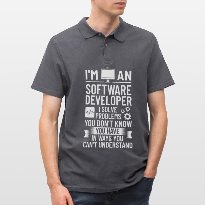 Software Development Software Developer Developer Men's Polo Shirt