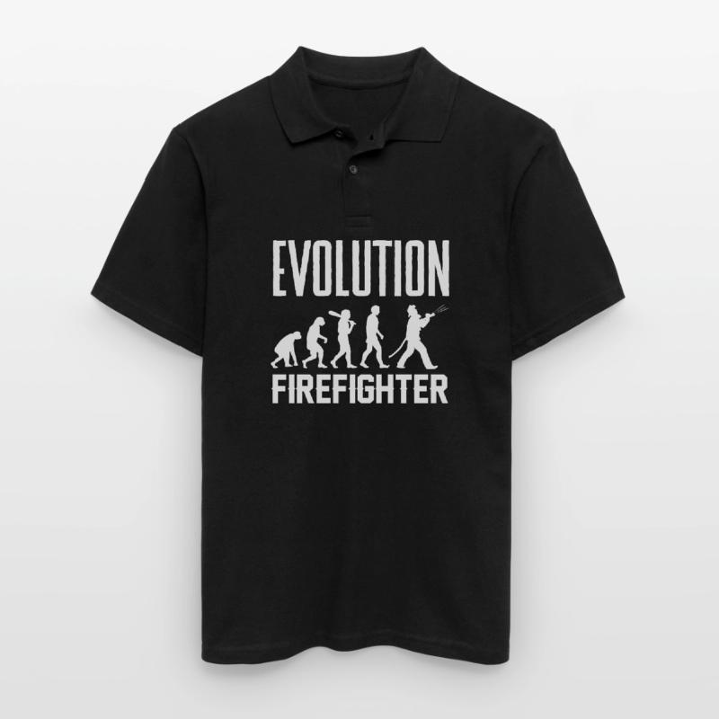 Golf Evolution From Monkey To Men Golfing Men's Polo Shirt