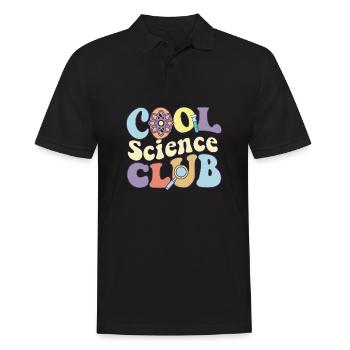 Cool Science Club It's Good Day To Teach Science - Männer Poloshirt - Schwarz - Vorne - Kai (181cm)