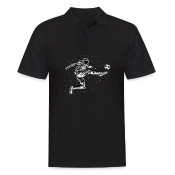 Astronaut Gate Fabricant Cadeau d’athlète - Polo Homme - noir - Devant - Kai (181cm)