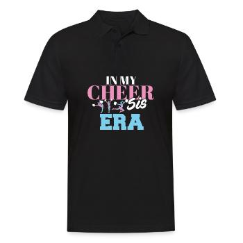 In My Cheer Sis Era Cheering Dance Member Proud - Men's Polo Shirt - black - Front - Kai (181cm)