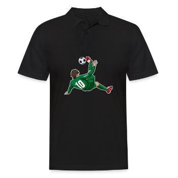 Équipe nationale arabe de football I Football Arabie saoudite - Polo Homme - noir - Devant - Kai (181cm)