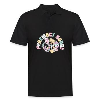 Pharmacy Squad Pharmacist Life Pharmacology - Men's Polo Shirt - black - Front - Kai (181cm)