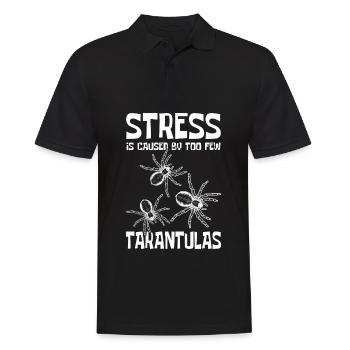 Tarantula Gifts | Pets Spider Tarantula - Men's Polo Shirt - black - Front - Kai (181cm)