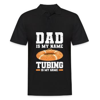 Wildwasser Rafting | Paddeln Schlauchboot Geschenk - Männer Poloshirt - Schwarz - Vorne - Kai (181cm)