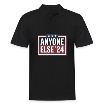 Élection Anyone Else 2024 - Polo Homme - noir - Devant - Kai (181cm)