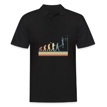 Basketball Sports Evolution for BBall Lovers Dunk - Men's Polo Shirt - black - Front - Kai (181cm)