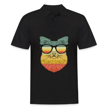 Cool Chihuahua Besitzer Pet Pup Lover Tier Hunde - Männer Poloshirt - Schwarz - Vorne - Kai (181cm)