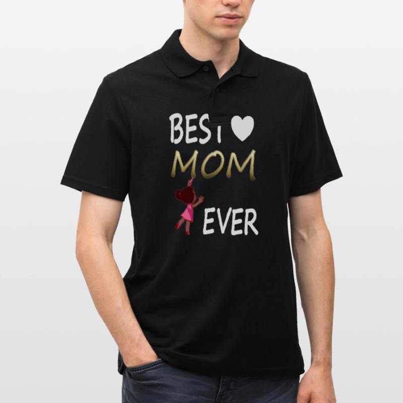 Muttertag feiern beste Mama bester Mutter Geschenk Männer Poloshirt