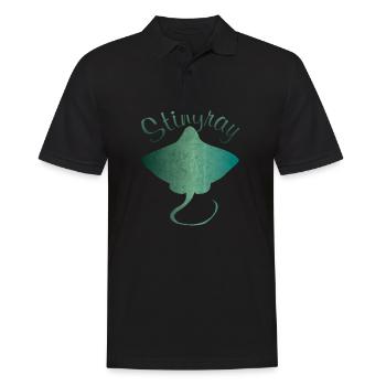 Cadeau de ray stingray stingray - Polo Homme - noir - Devant - Kai (181cm)