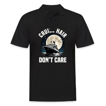 Cruise Hair Care Cruise Ship Vacation Group - Men's Polo Shirt - black - Front - Kai (181cm)