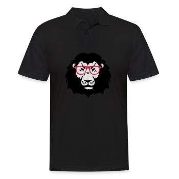 verres lion de lion - Polo Homme - noir - Devant - Kai (181cm)