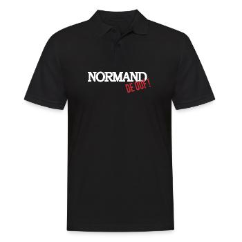 Normand de ouf - Polo Homme - noir - Devant - Kai (181cm)