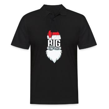 Big Bro Christmas Big Bro Christmas - Men's Polo Shirt - black - Front - Kai (181cm)
