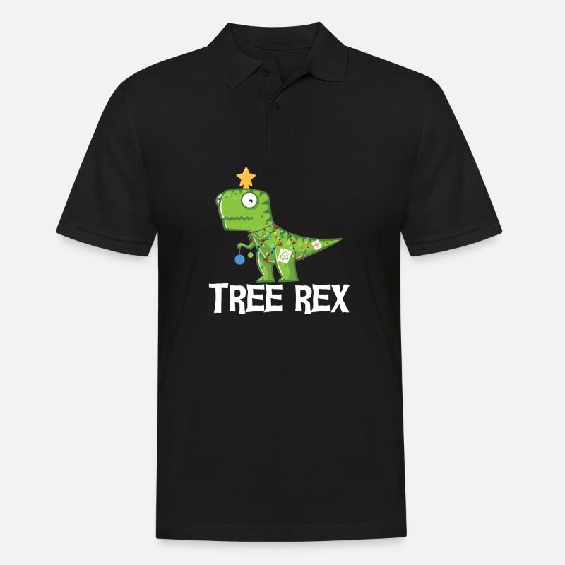 Tree Rex Tree Rex - Men's Polo Shirt - black