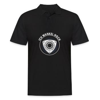 Wankelmotor Umdrehungen Auto Freak KFZ Mechaniker - Männer Poloshirt - Schwarz - Vorne - Kai (181cm)