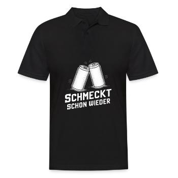 C’est à nouveau bon Bière en canette Tente du festival - Polo Homme - noir - Devant - Kai (181cm)