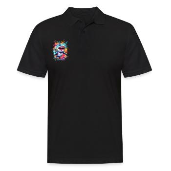 Requin - Polo Homme - noir - Devant - Kai (181cm)