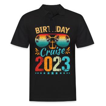 Anniversaire Cruise Squad Chemise Cruise Squad 2023 (Garantie du prix le plus bas) - Polo Homme - noir - Devant - Kai (181cm)