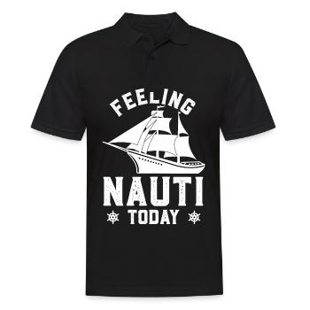 Croisière amusante Croisière Croisières - Polo Homme - noir - Devant - Kai (181cm)