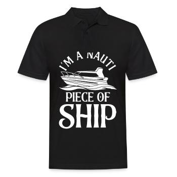Croisière amusante Croisière Croisières - Polo Homme - noir - Devant - Kai (181cm)