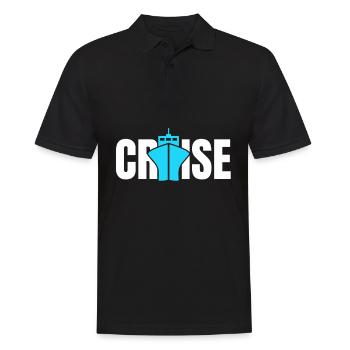 Cruise VacationEr Cruise Vacation - Men's Polo Shirt - black - Front - Kai (181cm)
