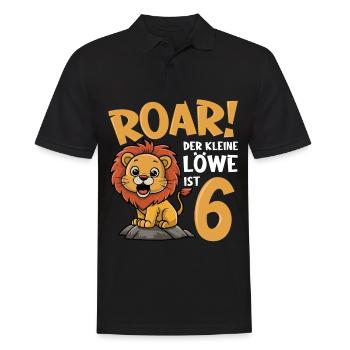6ème Anniversaire Jeune Lion - Polo Homme - noir - Devant - Kai (181cm)