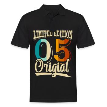 20th Anniversary 2005 Limited Edition 20 Years - Men's Polo Shirt - black - Front - Kai (181cm)