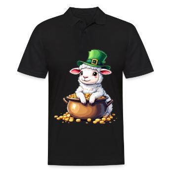 Mouton Tenue de la Saint-Patrick Berger Mouton - Polo Homme - noir - Devant - Kai (181cm)