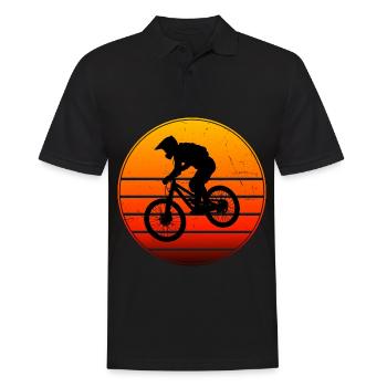 Cyclisme Homme Cycliste Vélo de montagne Femme - Polo Homme - noir - Devant - Kai (181cm)