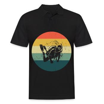 Plongée sous-marine Hommes Plongée sous-marine femme Plongée sous-marine - Polo Homme - noir - Devant - Kai (181cm)