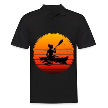 Kayak Kayak Canoë Homme Kayak Kayak Femme - Polo Homme - noir - Devant - Kai (181cm)