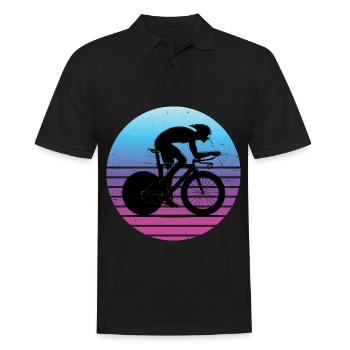 Vélo de route Hommes Cyclisme sur route Femmes Cyclistes sur route - Polo Homme - noir - Devant - Kai (181cm)