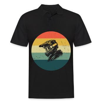 VTT Homme Vélo de montagne Femme Cyclisme Cycliste - Polo Homme - noir - Devant - Kai (181cm)
